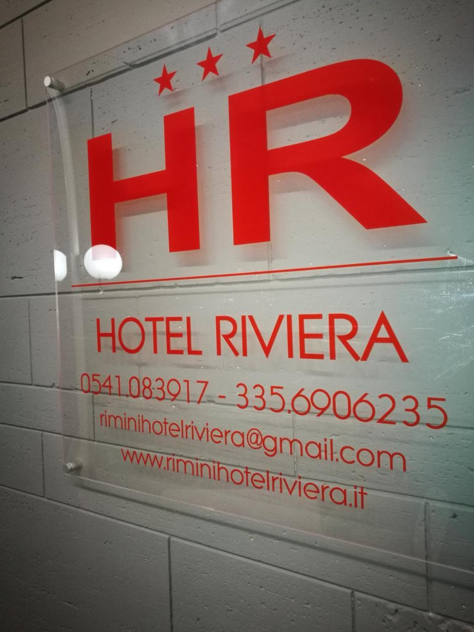 Hotel Riviera Rimini Esterno foto